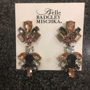Belle by Badgely Mischka Crystal Earrings